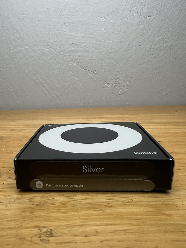 Loop Switch 2 Earplugs Multi-Mode Noise Reducing Adjustable Silver New Sealed