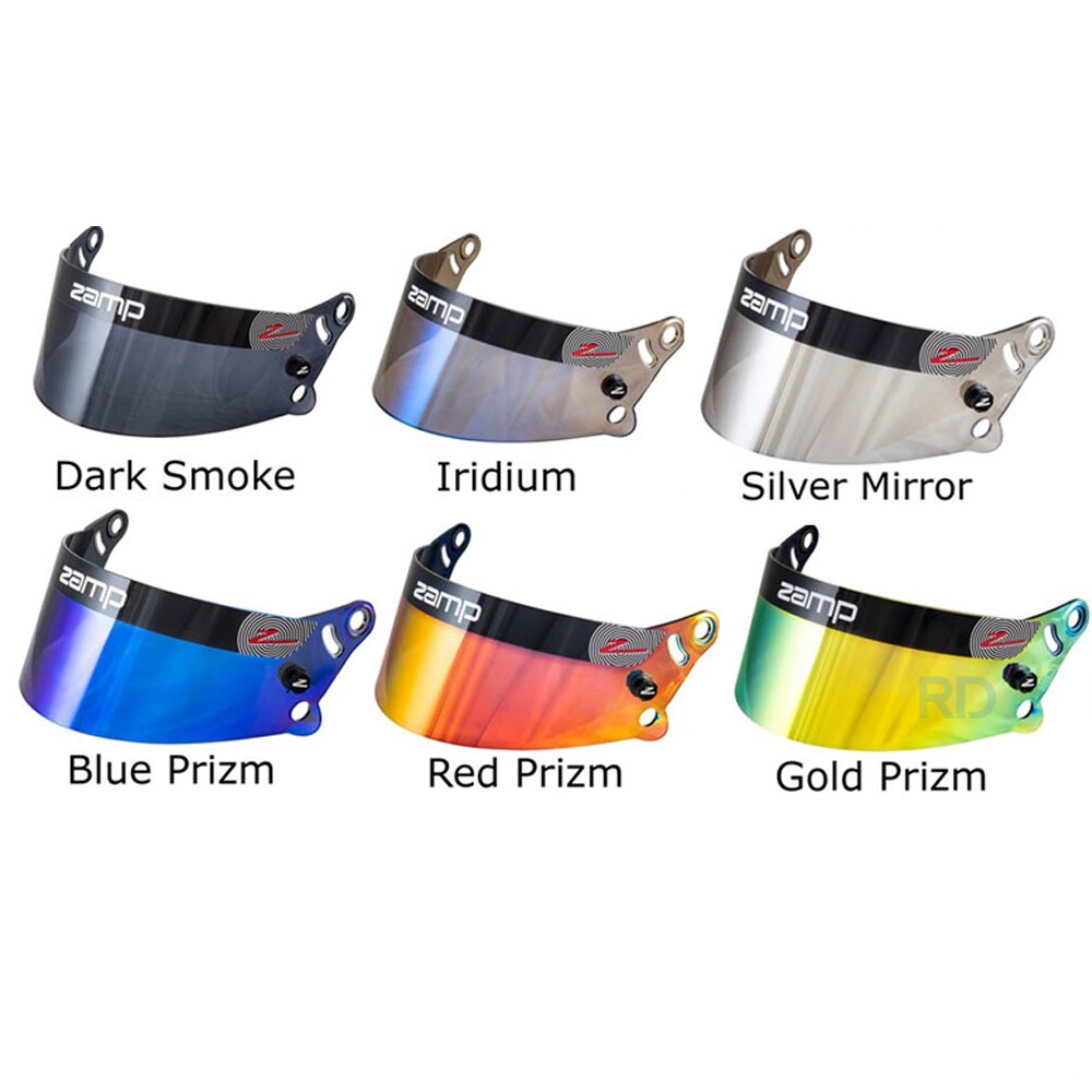 ZAMP ZR-72 Graphic Helmet | SA2020 FIA8859 Rated Auto Racing | Blue/Orange/Red+