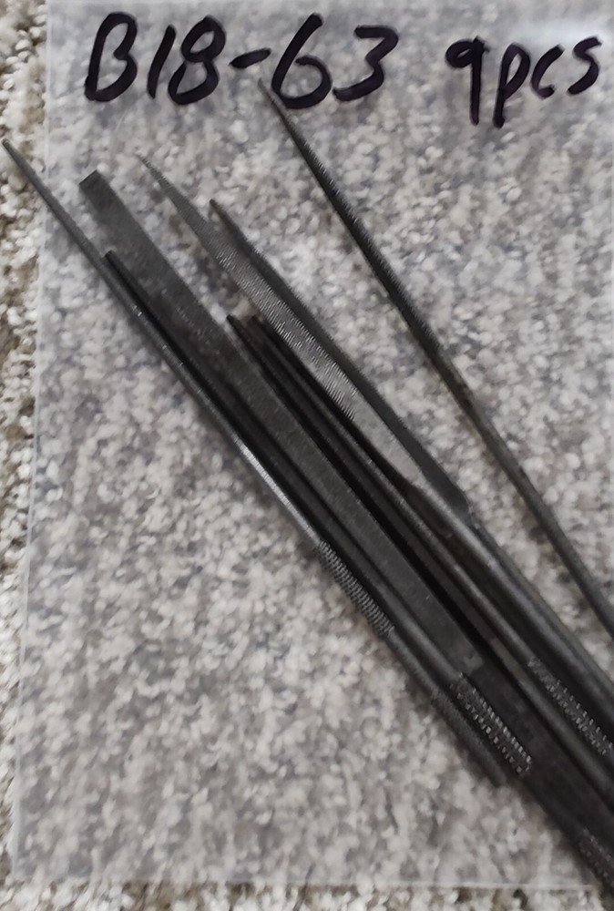 NEEDLE FILE SET OF 9