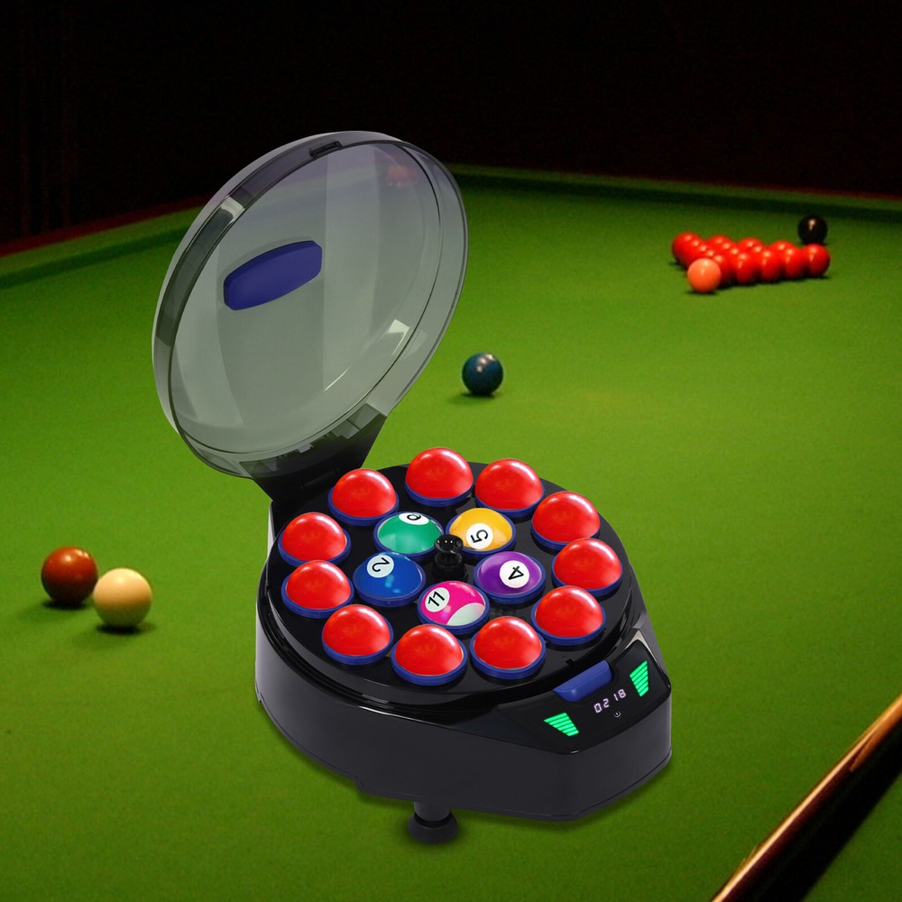 Automatic Pool Ball Cleaner 16 Ball Digital Display Billiard Cleaning Machine