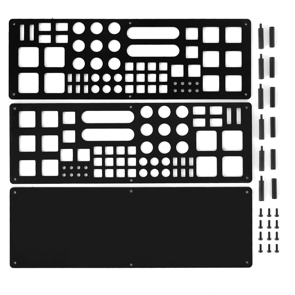 Screwdriver Storage Rack 63-Holes Acrylic Tool Stand Multi-Function Screwdriv...