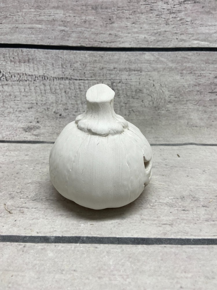 Ceramic Bisque Pumpkin Paint Ghost Halloween Fall Decor Set