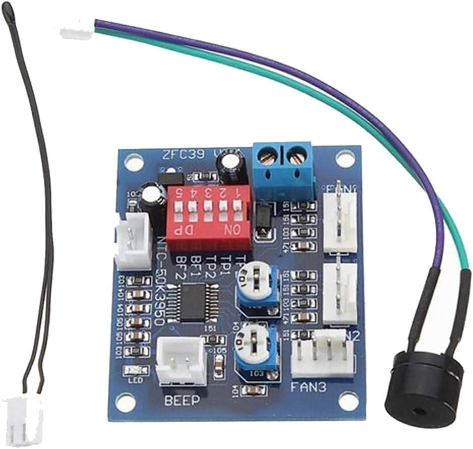 DC PWM Fan Temperature Control Speed Controller
