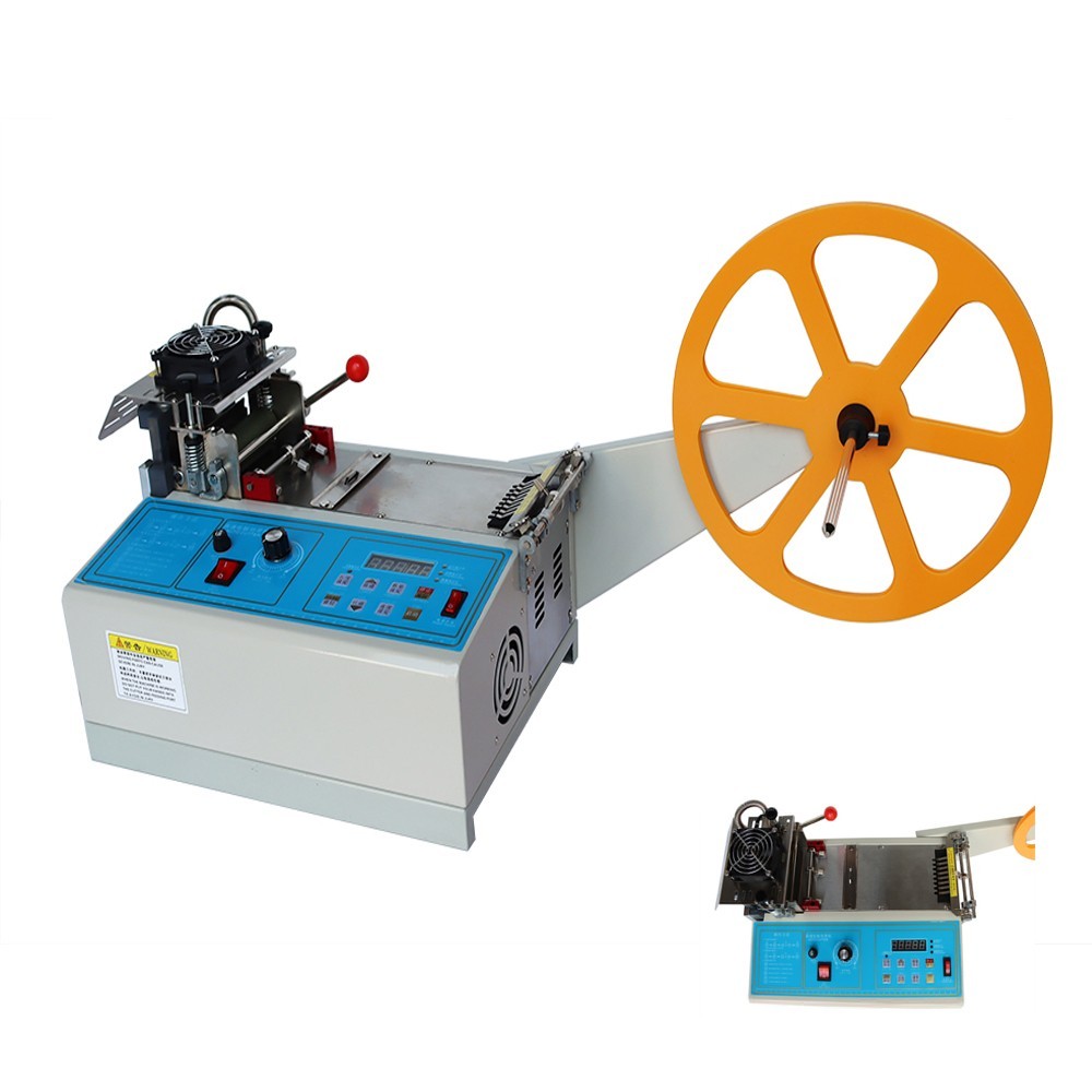 110V Hot And Cold Automatic Tape Cutting Machine Cutting Length&Speed Adjustable