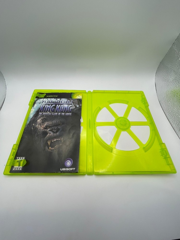 Peter Jackson's King Kong Microsoft Xbox Replacement Manual / Case (No Disc)