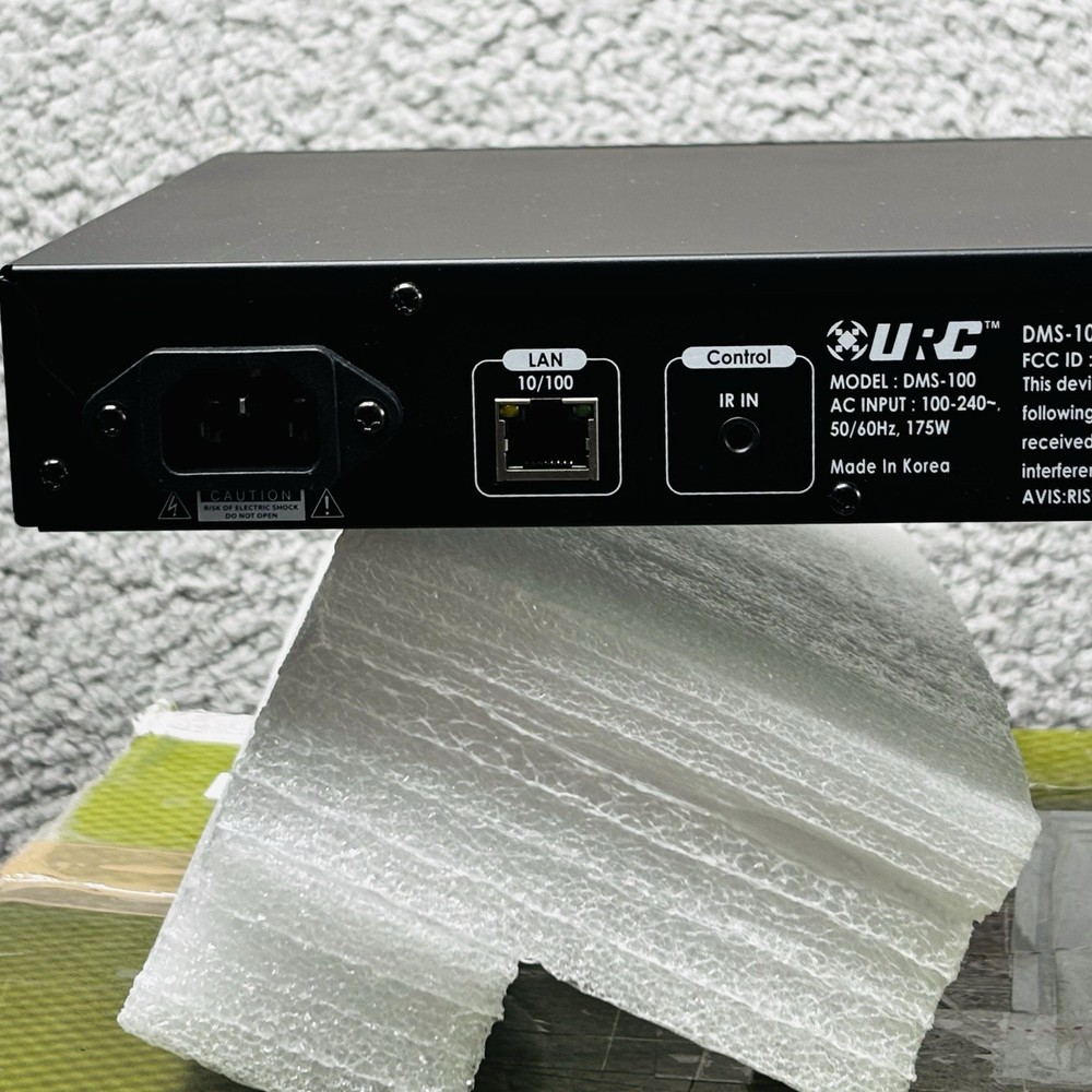 URC DMS-100 Network Single-Zone Amplifier MISSING CABLES AND MANUAL