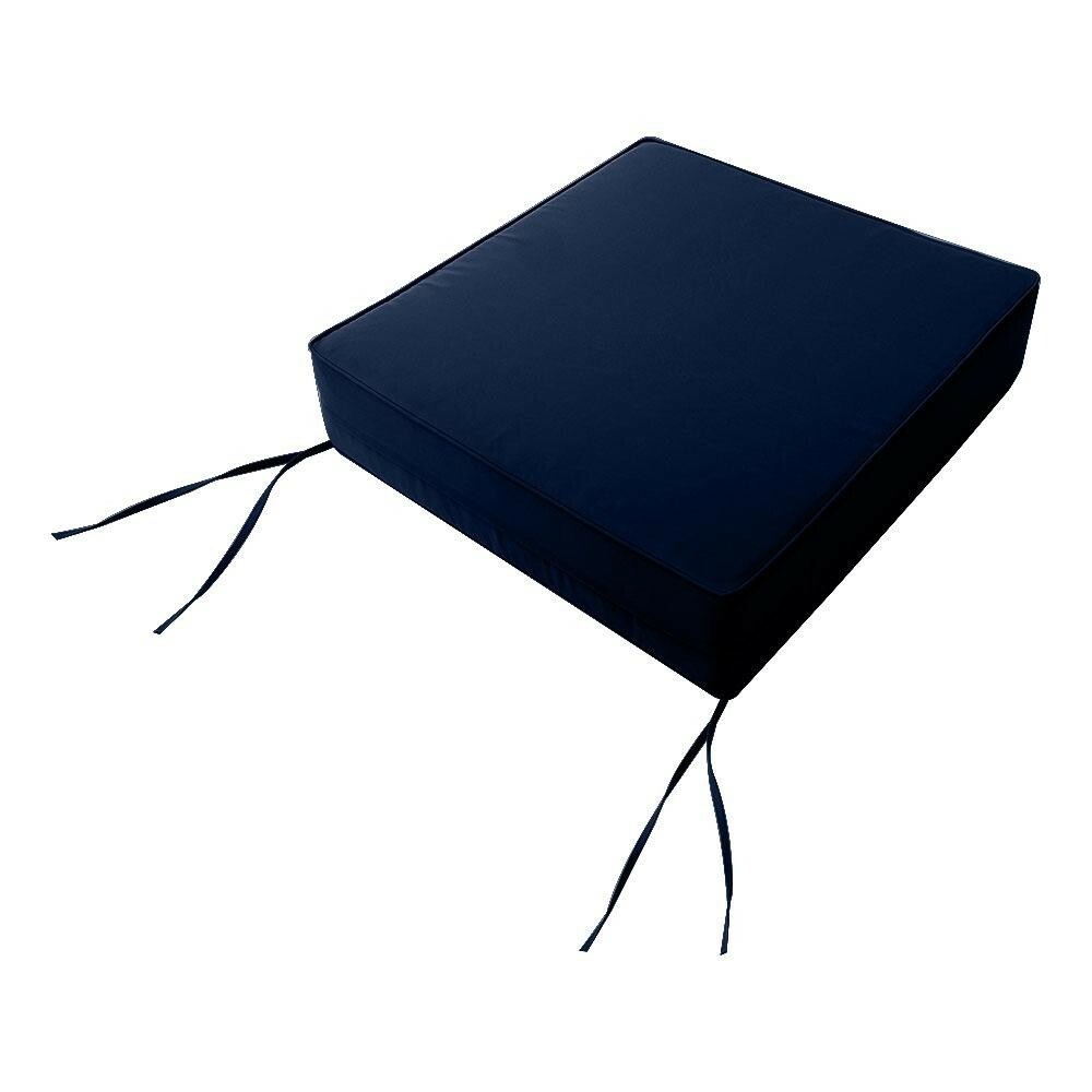 |SLIPCOVER ONLY| Outdoor Same Piped Deep Seat Backrest Pillow Cover Medium AD101
