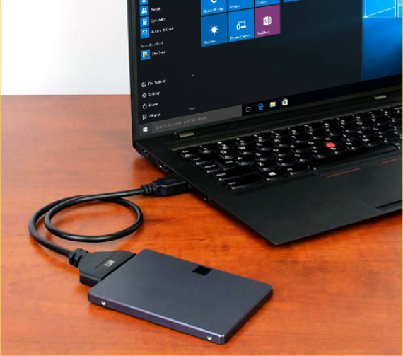 NTI Cloning Kit | 2.5" SATA-to-USB Adapter Included | Software Download &CD