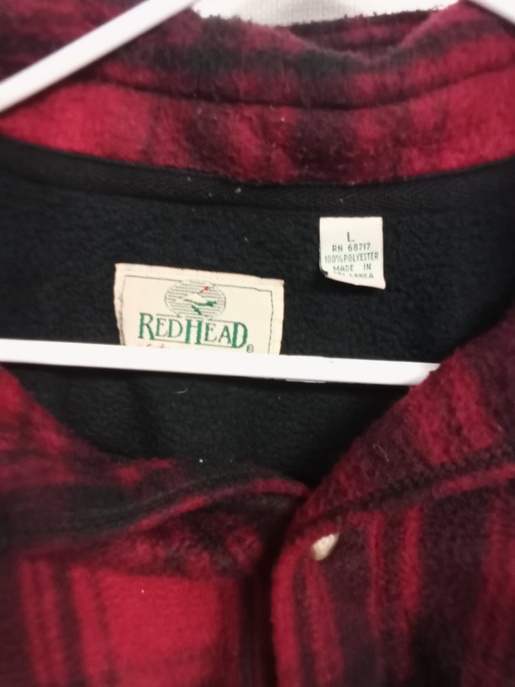 Red Head Size M Red Coat