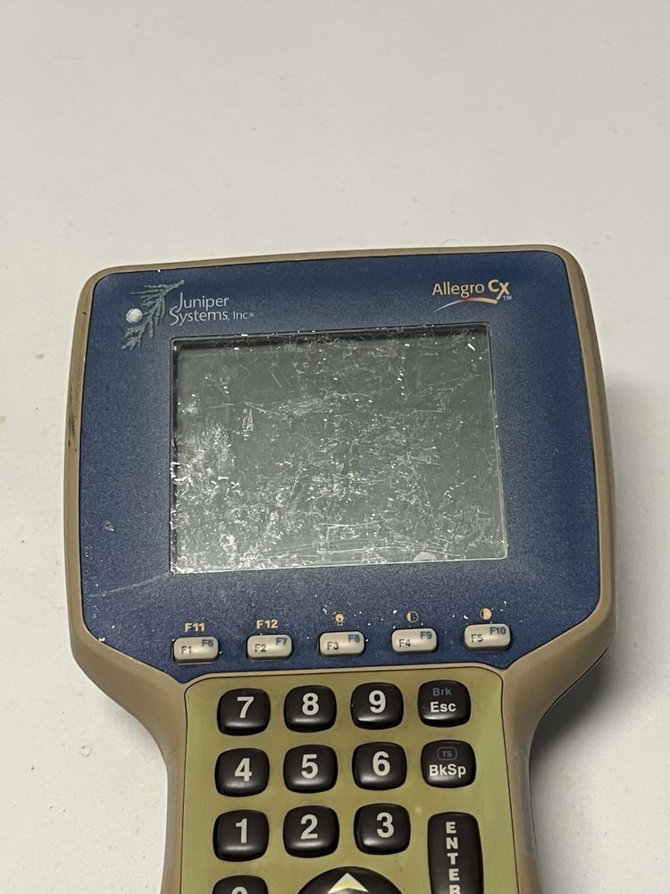 Juniper Systems ALLEGRO CX Data Collector Unit with Screen Protector No Battery