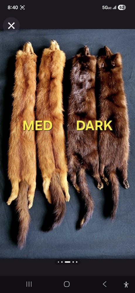 Quality Mink Fur Pelts