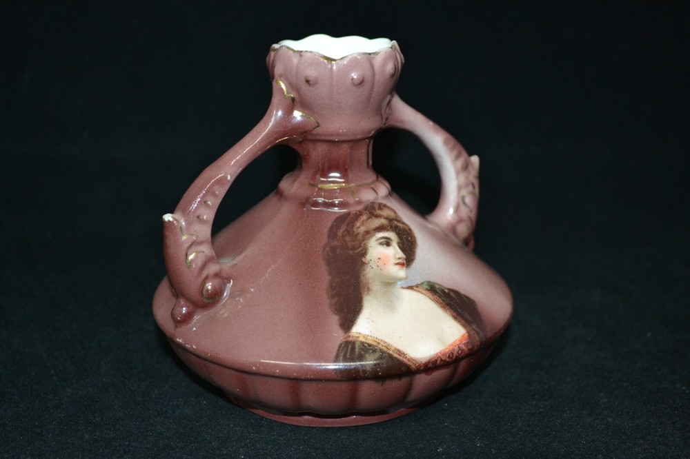 Vintage Austria Rose Lady Vase