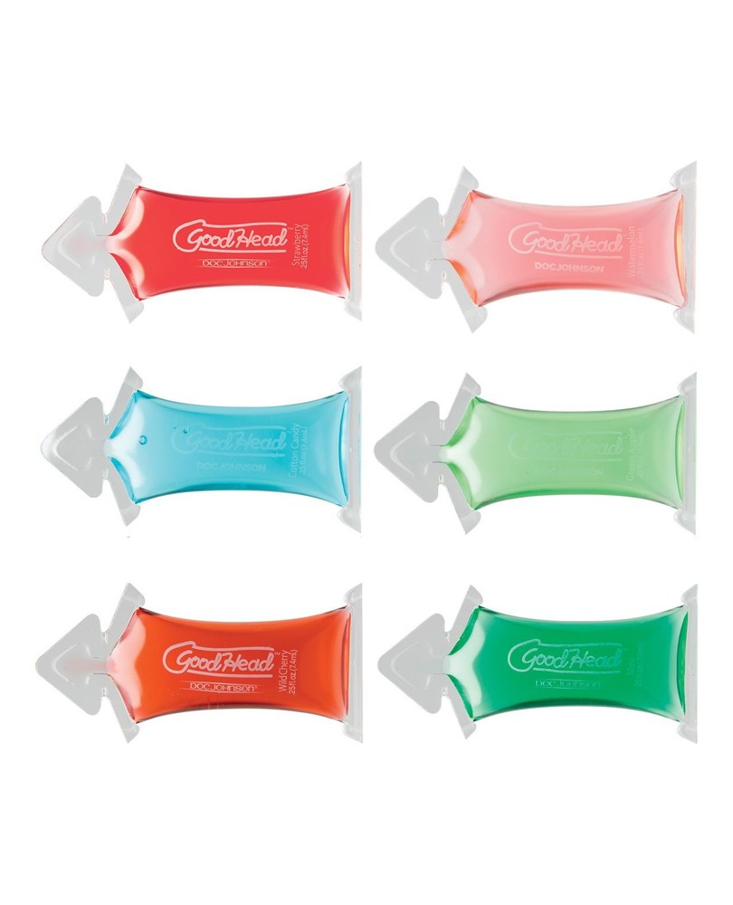 GOODHEAD PILLOW PACKS ASSORTED 6 FLAVORS CHOOSE QUANTITY