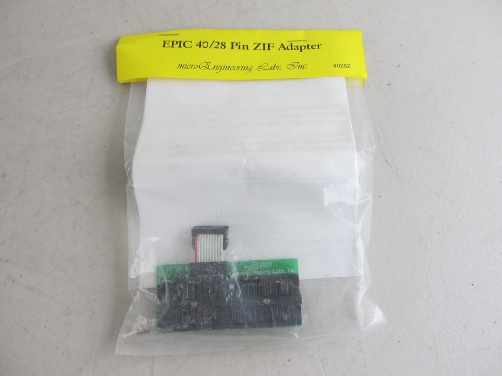 EPIC 40/28 Pin ZIF Adapter microEngineering Labs Inc. 4028Z