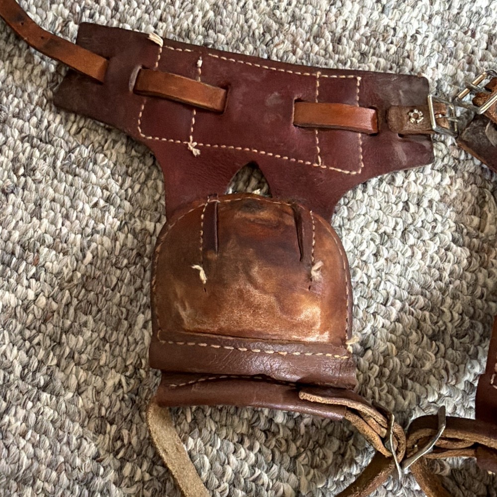 Leather Hind Skid Boots