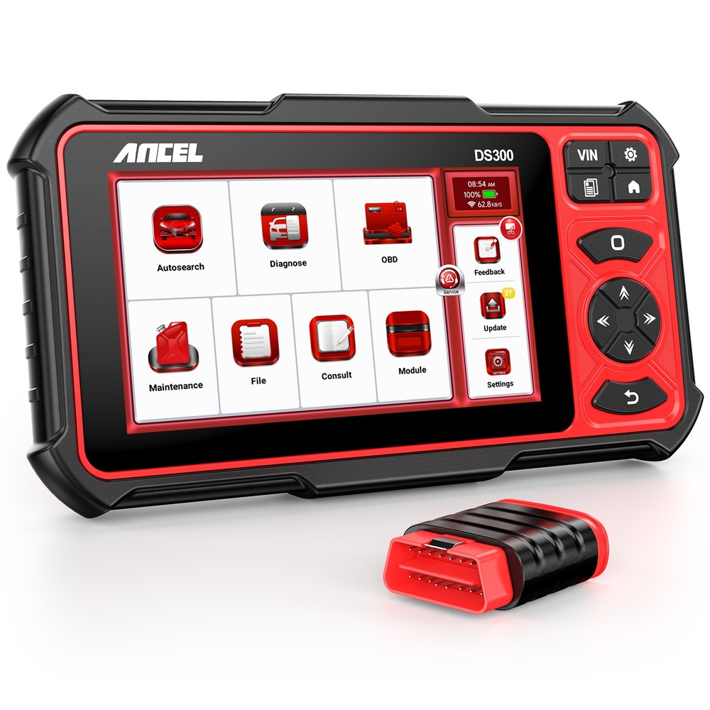 ANCEL DS300 Car OBD2 Scanner All System Auto Diagnostic Tool KEY Coding 28+Reset