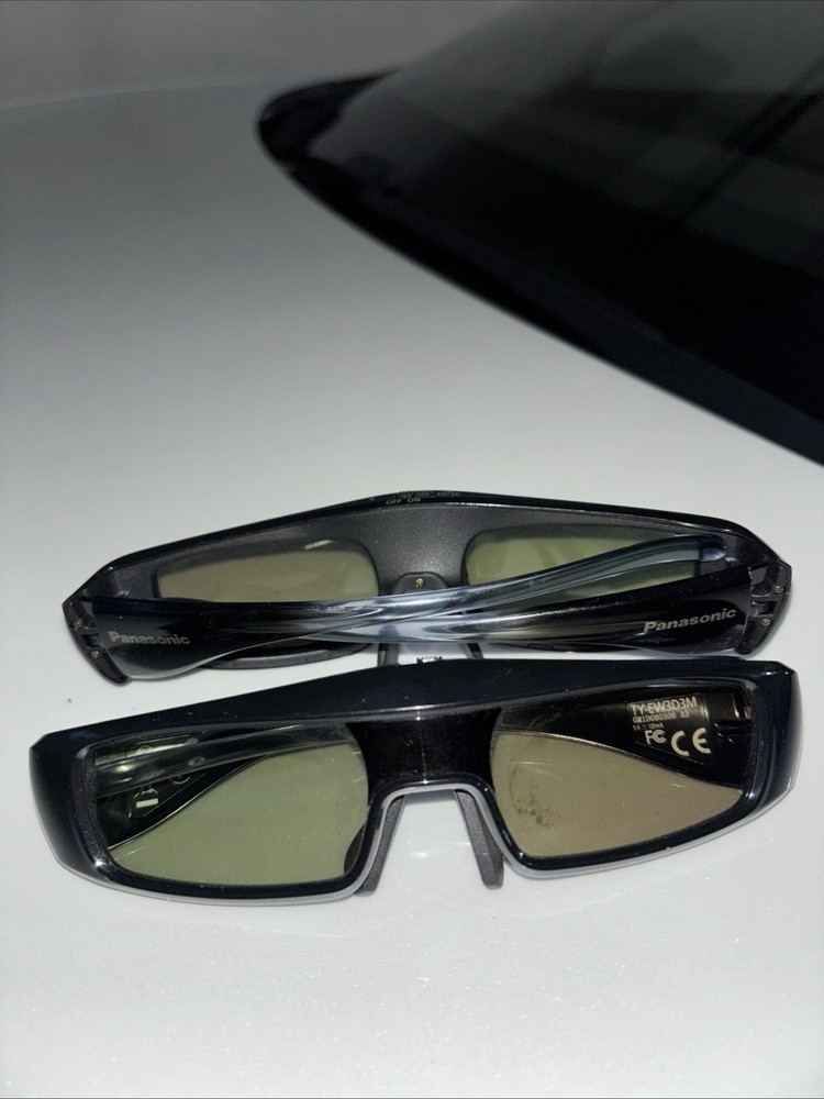 Panasonic TY-ER3D4MW VIERA 3D Glasses Active Shutter Bluetooth Selling Both Sets
