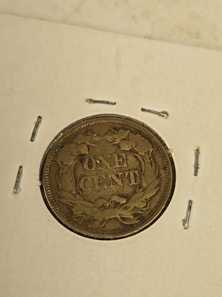 1857 U.S 1C Flying Eagle Cent Penny