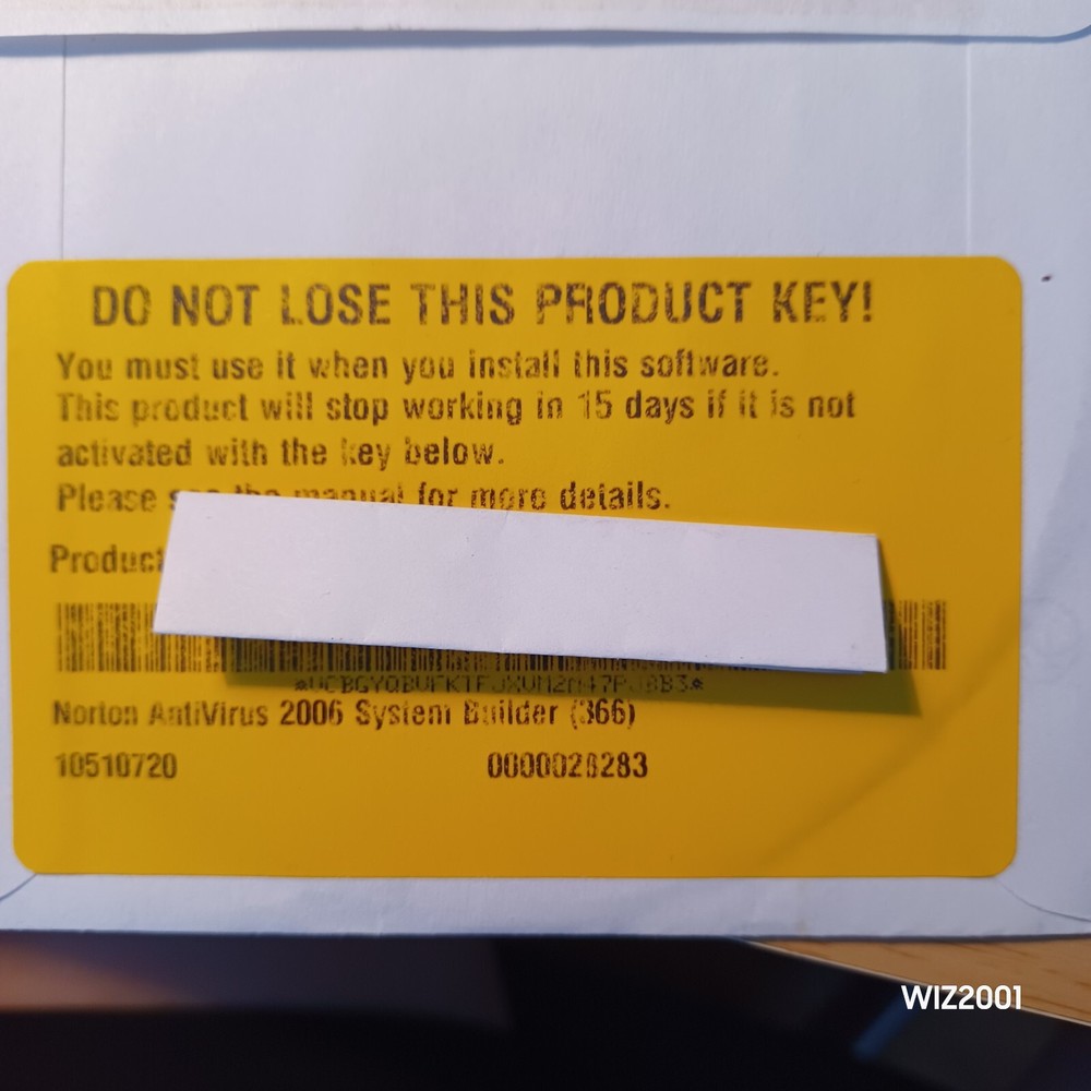 Norton Antivirus 2006 Symantec For Windows Xp 2000 System Builder Edition