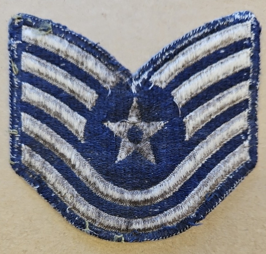US Air Force Technical Sergeant Enlisted Rank Patch USAF INV15008