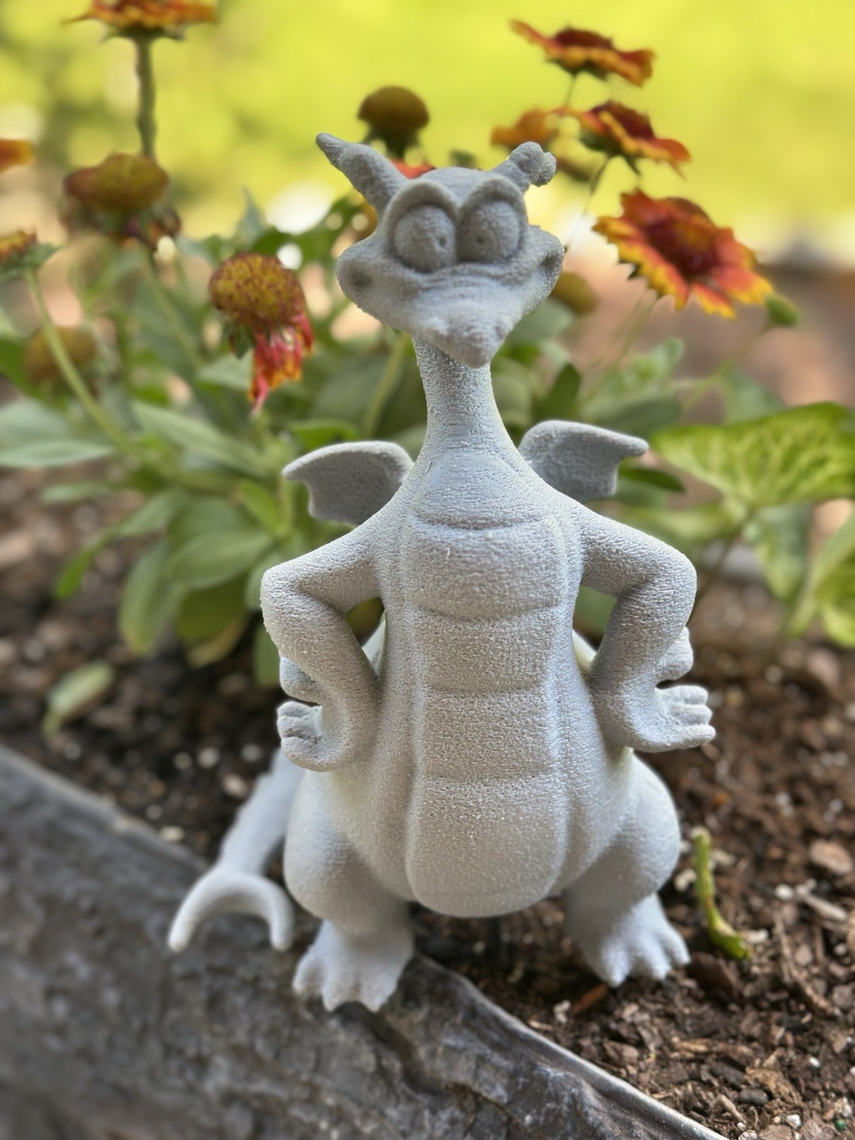 FIGMENT Disney Garden Statue Flower Decor Festival Epcot Parks Outdoor Gift