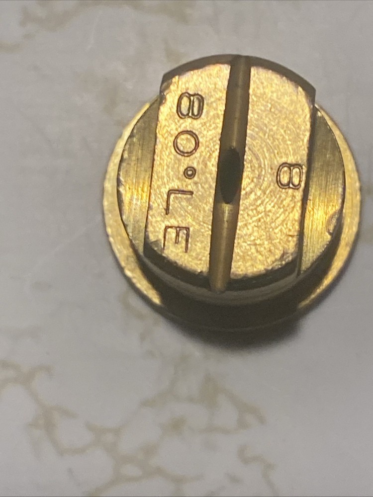 (35) #8 80 Le Brass Spray Tips