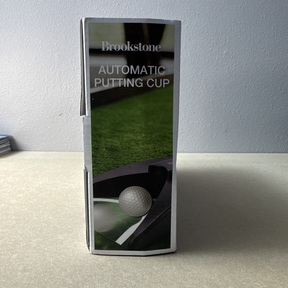 Brookstone Automatic Return Putting Cup for golf