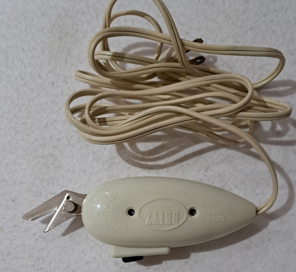 Vintage Dritz Electric Scissors WORKING Corded