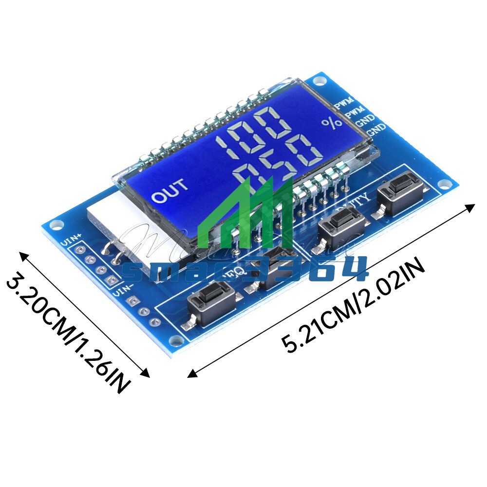 Signal Generator PWM Pulse Frequency Duty Cycle Adjustable Module Square Wave