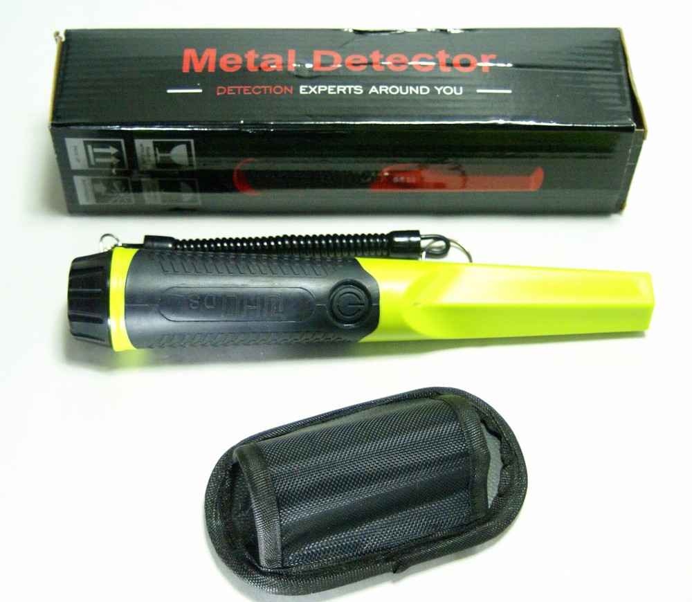 DS-1 Handheld Metal Dectector Pin Pointer, Belt Mount & Tether, Heavy Duty