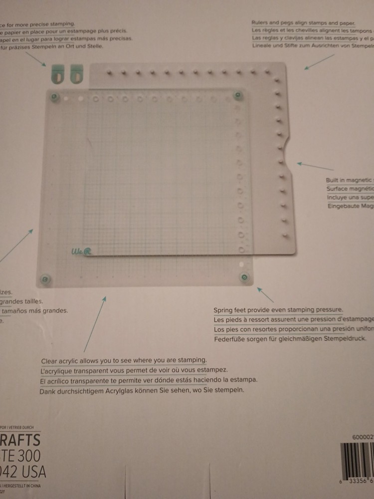 We R Memory Keepers 4pc 12 x 12 Precision Press 60000217