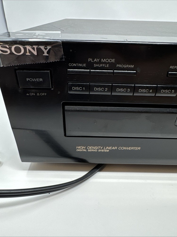 Sony CDP-C245 5-Disc Compact Disc Player | Fully Serviced & Tested - No Remote