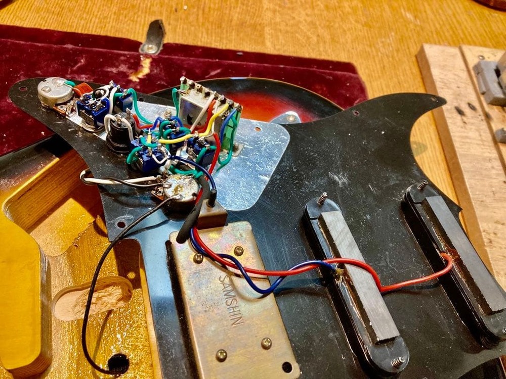 Modified LEGEND ST SSH Electric Guitar
