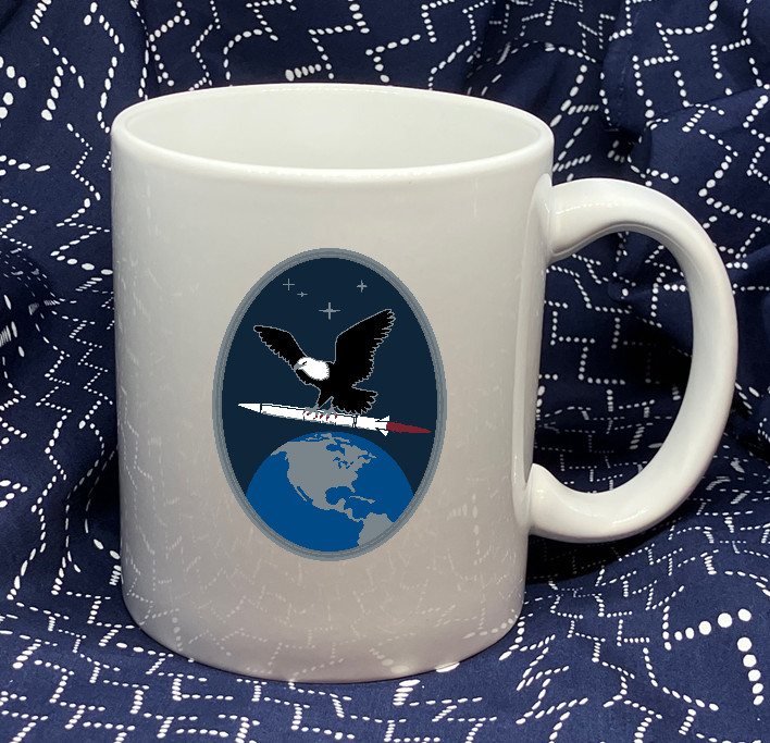 U.S. SPACE FORCE mug with 2nd Space Warning Squadron Crest