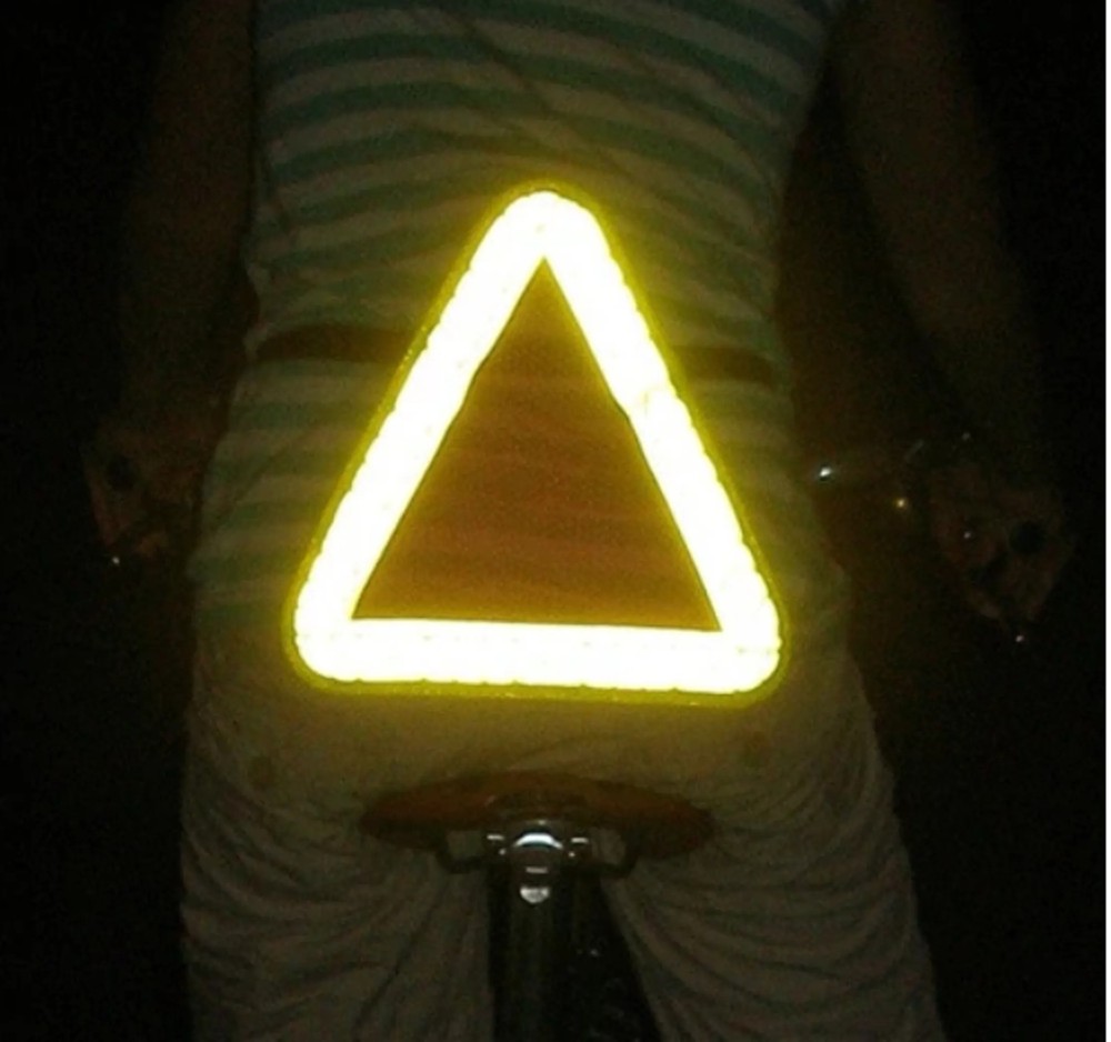 Reflective Yield Symbol