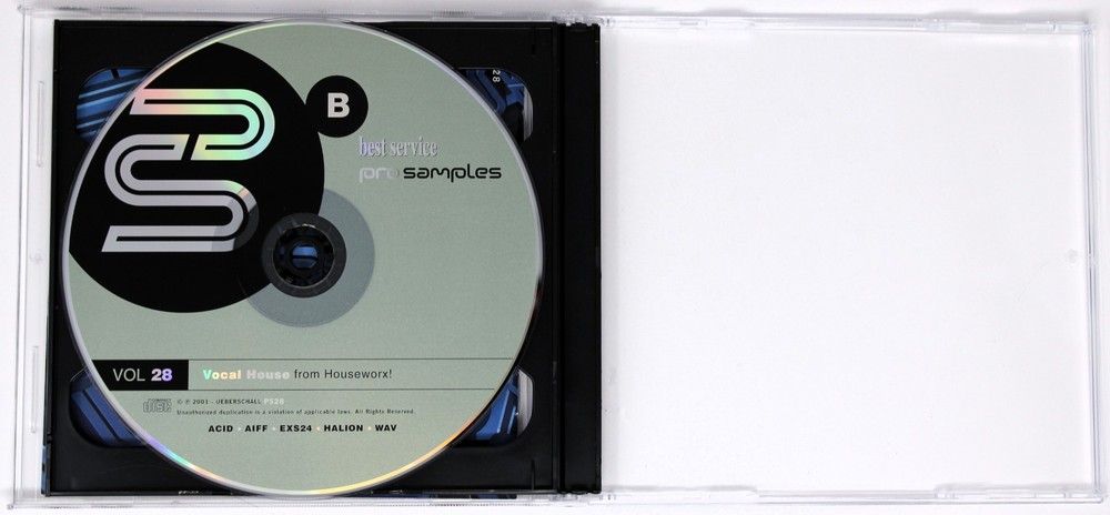 Best Service Pro Samples 28 Vocal House Sample/Sound Library/Sampling CD