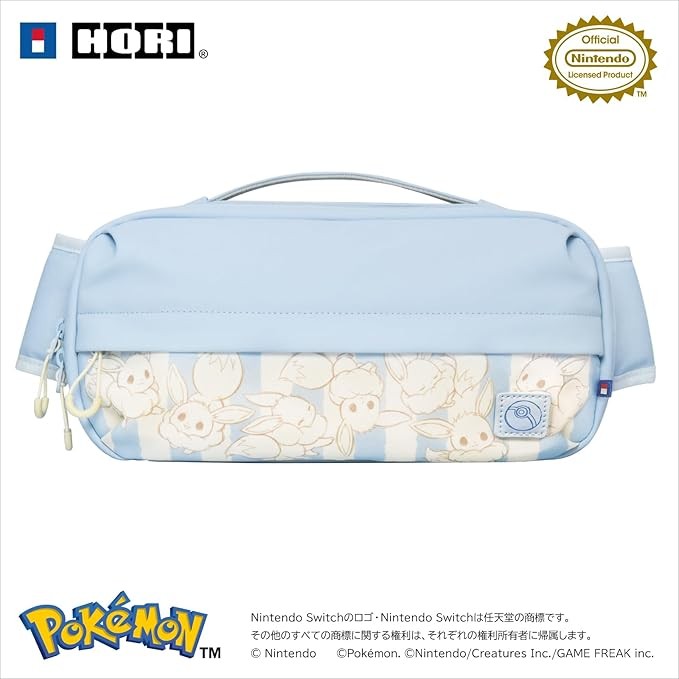 HORI Nintendo Switch 2 Shoulder Pouch Fluffy Eevee Pokemon Licensed Japan