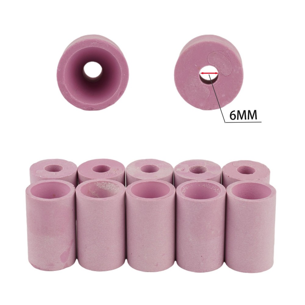 Sandblaster Gun Nozzles Tips Blaster Replacement Cylinder Ceramic 10PCS
