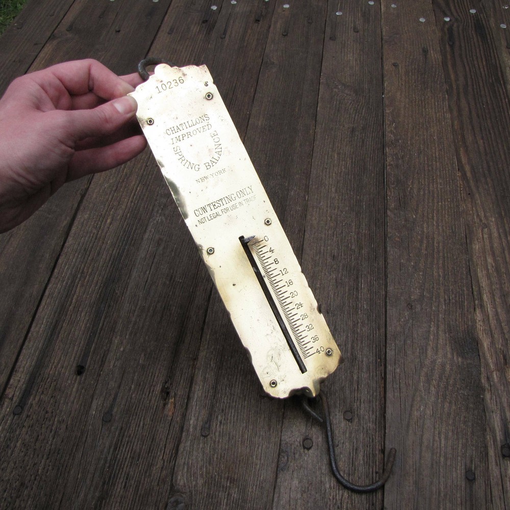 Antique Chatillons Spring Balance Scales