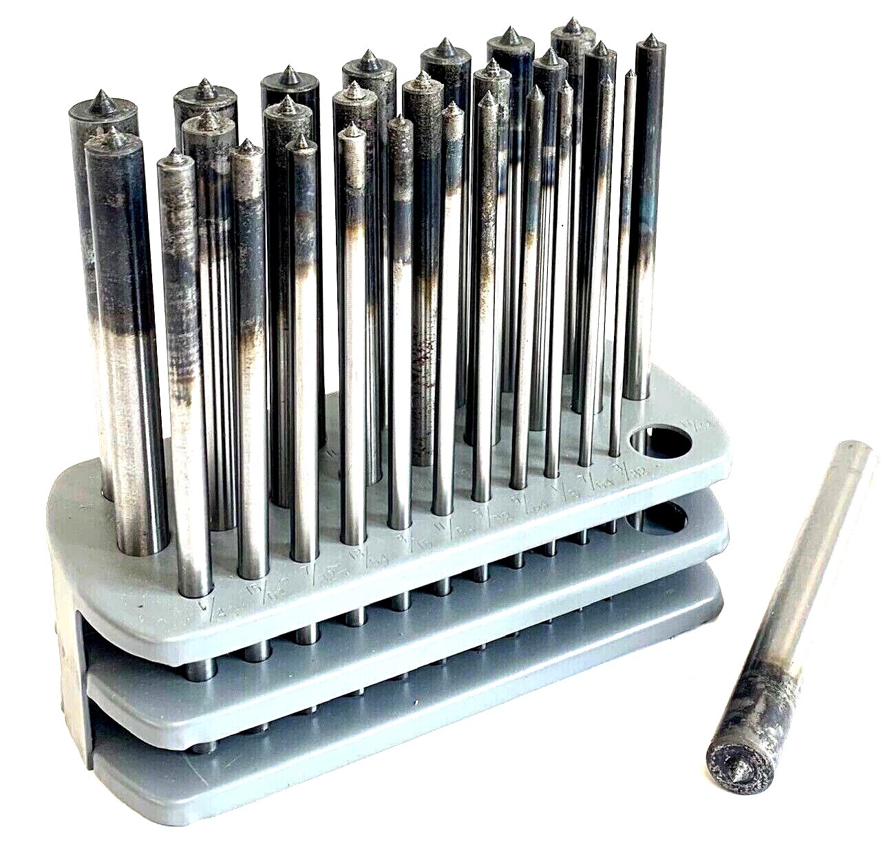 SPELLMACO TRANSFER PUNCH SET 3/32-1/2 #317 - NEW! - MADE IN USA!