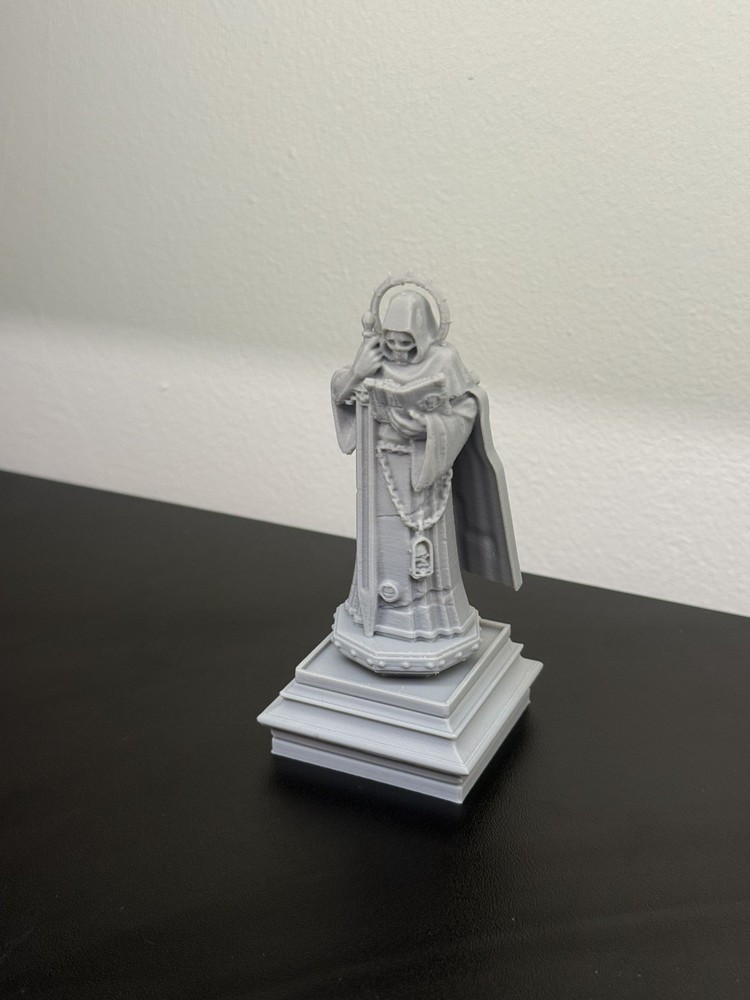 Mini Wargaming Tabletop 40k 3D Printed Terrain Scenery D&D - Grim Dark Statue