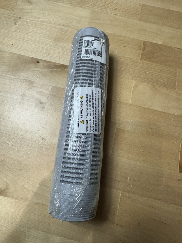 PENTAIR Lateral 10" Long Filter Element ABS B4804 Horizontal Sand Filter Pool