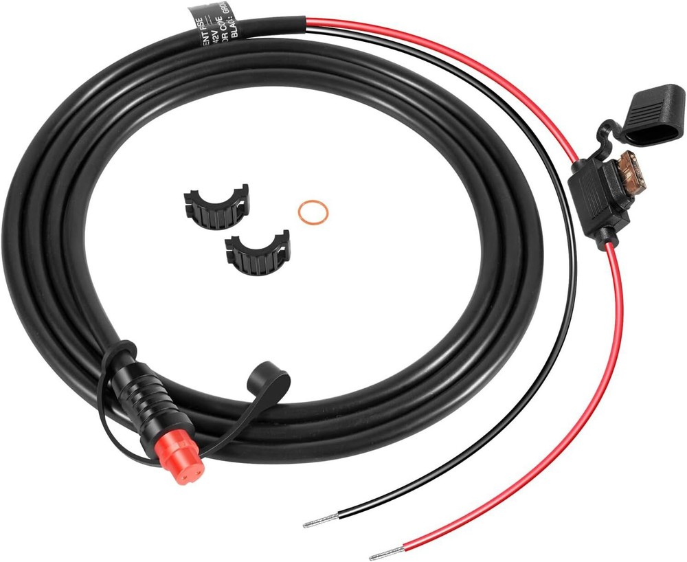 010-11425-01 Threaded Power Cable for Garmin GLS 10 Sonar Module, GPSMAP 6200