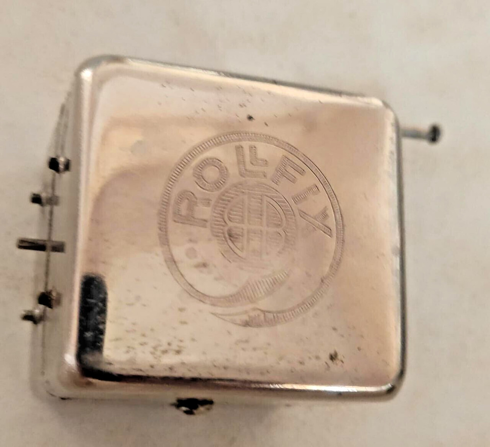 OLD RAZOR DOUBLE EDGE BLADE SHARPENER ROLLFIX GERMAN, REPAIRED WORKING