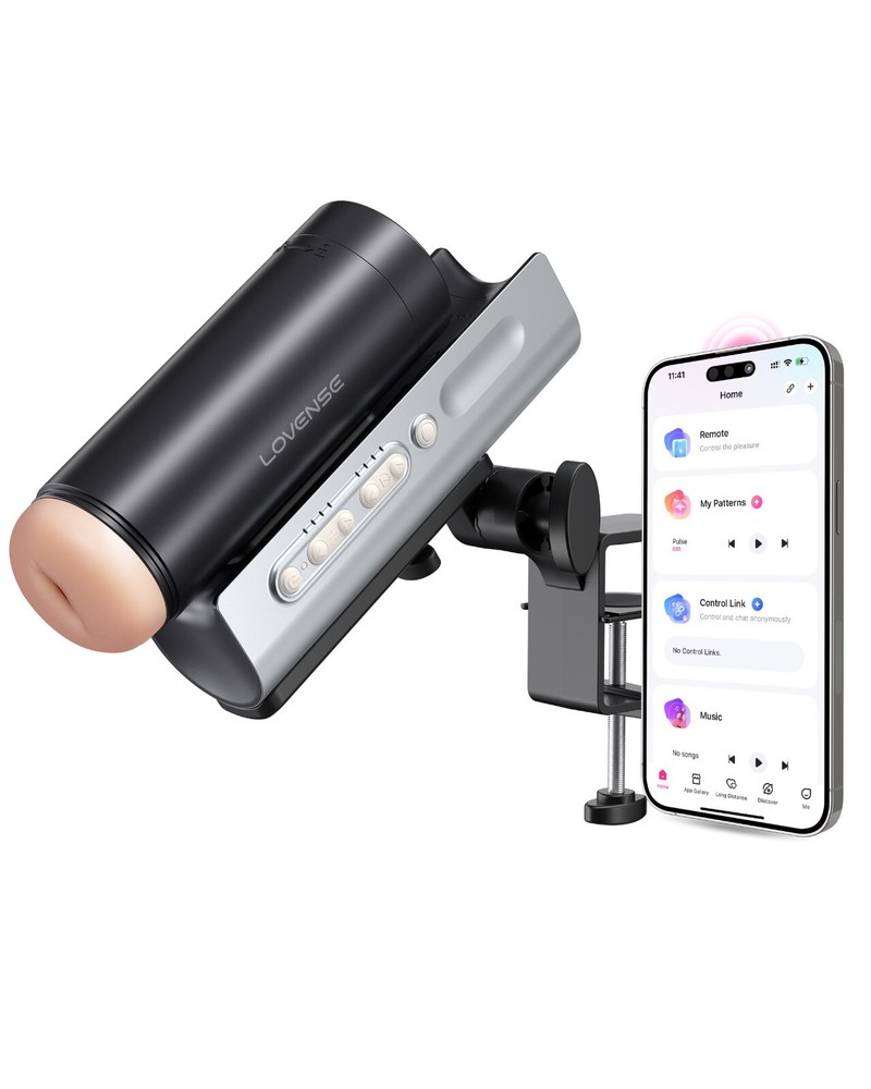 Lovense Solace Pro Automatic Male Masturbator,App Remote Control Thrusting