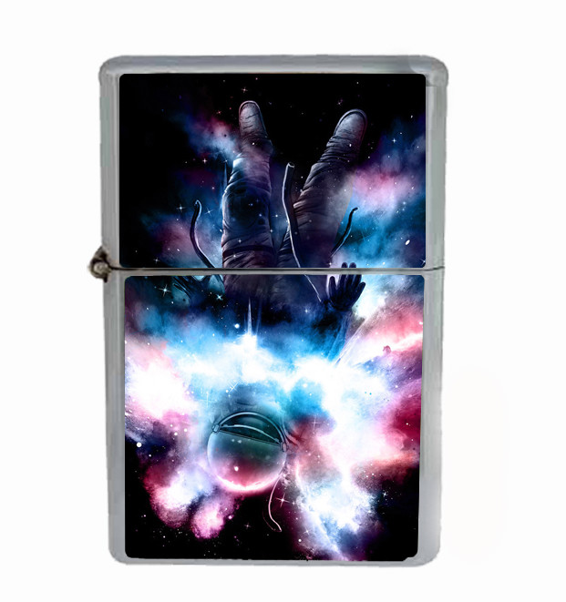 Astronaut Rs1 Flip Top Oil Lighter Wind Resistant