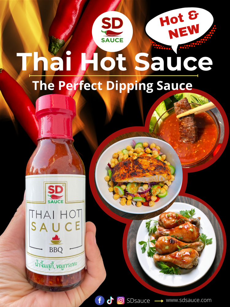 Thai Hot Sauce - BBQ - 6oz bottle