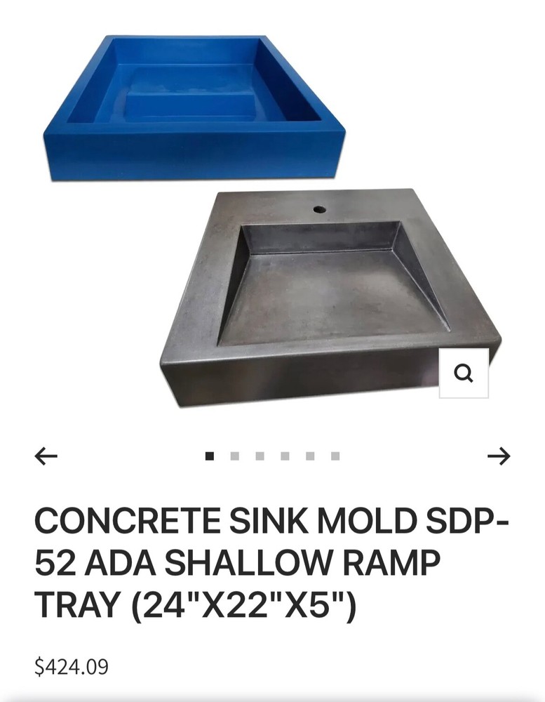 Concrete Sink Mold