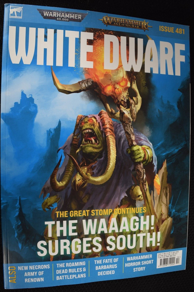 Games Workshop Warhammer White Dwarf various issues 450-489! Paper or Plastic