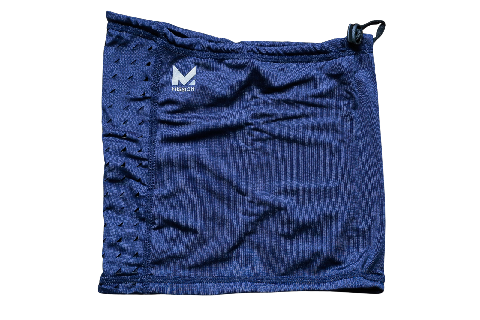 Mission All Season Adjustable Gaiter Navy - Reusable, Machine Washable, Cooling